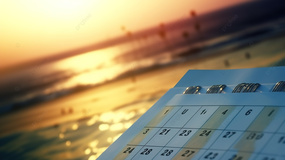 beach calendar
